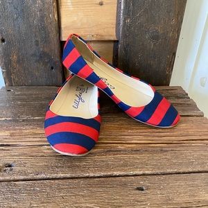 Lilly Bee U Flats Ole Miss colors